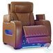 Boyington Caramel Power Recliner with Adjustable Headrest