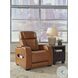 Boyington Caramel Power Recliner with Adjustable Headrest