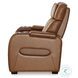 Boyington Caramel Power Recliner with Adjustable Headrest