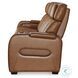 Boyington Caramel Power Reclining Sofa with Adjustable Headrest