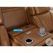 Boyington Caramel Power Reclining Sofa with Adjustable Headrest