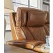 Boyington Caramel Power Reclining Console Loveseat with Adjustable Headrest