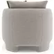 Rowan Beige Upholstered Lounge Chair with Pillow