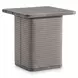 Rialto Brown Square Outdoor Side Table
