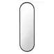 Waverly Dark Slate Oval Olsen Wall Mirror