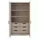Waverly Rolling Fog 2 Door Wardrobe