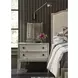 Waverly Rolling Fog 2 Drawer Nightstand with USB Charging