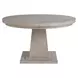 Waverly Rolling Fog 72" Extendable Oval Dining Table