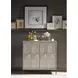 Waverly Rolling Fog and Black 2 Door Bar Cabinet
