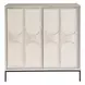 Waverly Rolling Fog and Black 2 Door Bar Cabinet
