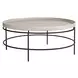 Waverly Rolling Fog Round Tray Top Cocktail Table