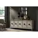 Waverly Dark Slate Oval Olsen Wall Mirror