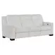 Mixon White Dual Power Reclining Living Room Set with USB Charging