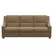 Serene Brown Dual Power Reclining Living Room Set with USB Charging