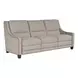 Flexwell Gray Performance Fabric 84" Dual Power Reclining Kelce Sofa with USB Charging