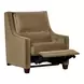 Serene Brown Dual Power Reclining Living Room Set with USB Charging