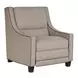 Flexwell Gray Performance Fabric Power Recliner with USB Charging