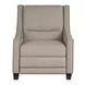 Flexwell Gray Performance Fabric Power Recliner with USB Charging