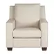 Flexwell White Leather Dual Power Reclining Tucker Living Room Set with USB Charging