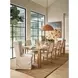 Retreat White Performance Fabric Upholstered Dining Chair Set of 2