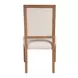 Retreat White Performance Fabric Upholstered Dining Chair Set of 2