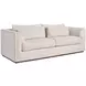 Milo Sheldon Ivory Performance Fabric 92" Sofa with Pillows