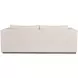 Milo Sheldon Ivory Performance Fabric 92" Sofa with Pillows