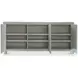 Slater Gray Buffet with Adjustable Shelves