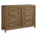 Griffith Park Sienna 8 Drawer Chest