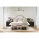 Griffith Park Beige and Gray Queen Upholstered Panel Bed