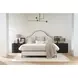 Griffith Park Beige and Gray Queen Upholstered Panel Bed