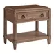 Griffith Park Sienna 1 Drawer Open Nightstand with USB Charging