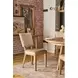 Griffith Park Brown Leather Upholstered Side Chair Set of 2