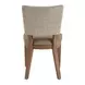 Griffith Park White and Bronze Round Travertine Top Dining Room Set