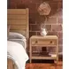 Griffith Park Canyon 1 Drawer Open Nightstand with USB Charging