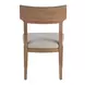 Griffith Park White and Bronze Round Travertine Top Dining Room Set