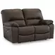 Leesworth Dark Brown Power Reclining Living Room Set