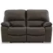 Leesworth Dark Brown Power Reclining Living Room Set
