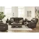 Leesworth Dark Brown Power Reclining Living Room Set