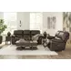 Leesworth Dark Brown Power Reclining Living Room Set