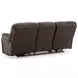 Leesworth Dark Brown Power Reclining Living Room Set