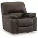 Leesworth Dark Brown Power Recliner
