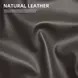 Leesworth Dark Brown 88" Power Reclining Sofa