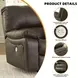 Leesworth Dark Brown 88" Power Reclining Sofa