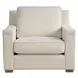 Leah Asbury Oatmeal Performance Fabric Lounge Chair Chair