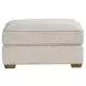 Sophie Beige Performance Fabric Rectangular Ottoman