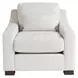Brooklyn Monique Linen Performance Fabric Lounge Chair with Pillow