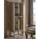 Abode Boulder and Gray 2 Door Display Cabinet with LED