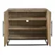 Dwell Boulder and Gray 2 Door Hall Chest
