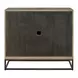 Dwell Boulder and Gray 2 Door Hall Chest